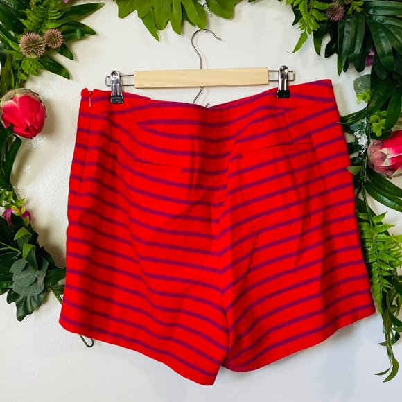 Talbots striped high waisted shorts plus size 18 - Picture 2 of 7